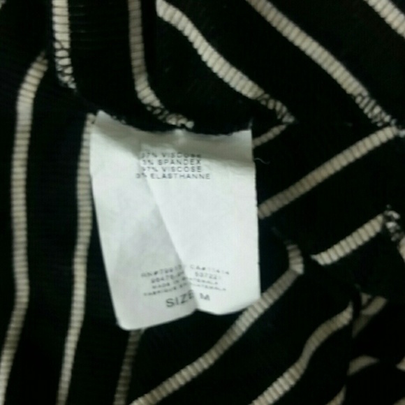 JESSICA SIMPSON l Striped Slim Knit Dress E1 - Picture 7 of 7